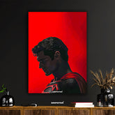Man of Steel Dark Silhouette Art Print
